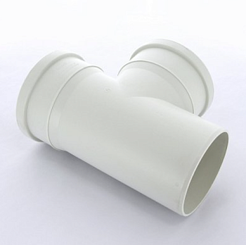 Тройник Ду110*110*90º бесшумный Sinikon